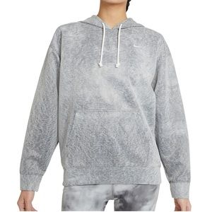 Womens Nike 1X Distressed Grey Athletic Sweatshirt Womens
